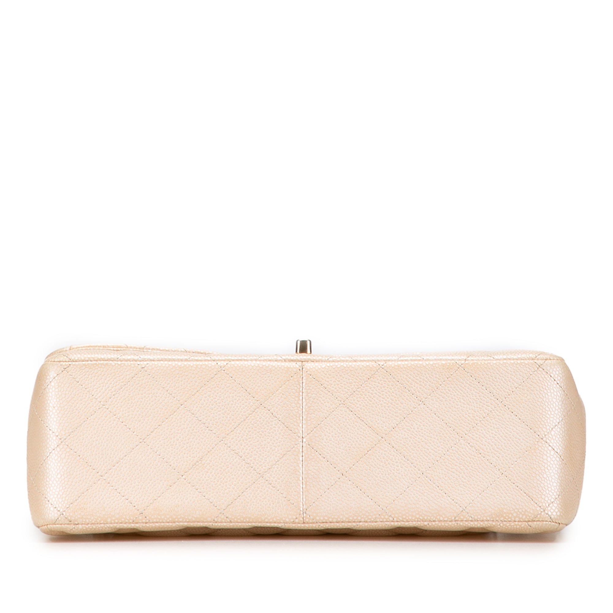 Jumbo Classic Iridescent Caviar Double Flap