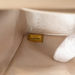 Jumbo Classic Iridescent Caviar Double Flap
