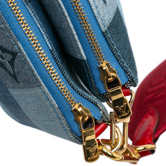 Monogram Denim Patchwork Multi Pochette Accessoires