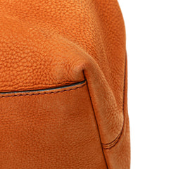 Medium Nubuck Leather Soho Chain Tote