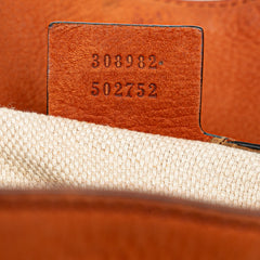 Medium Nubuck Leather Soho Chain Tote