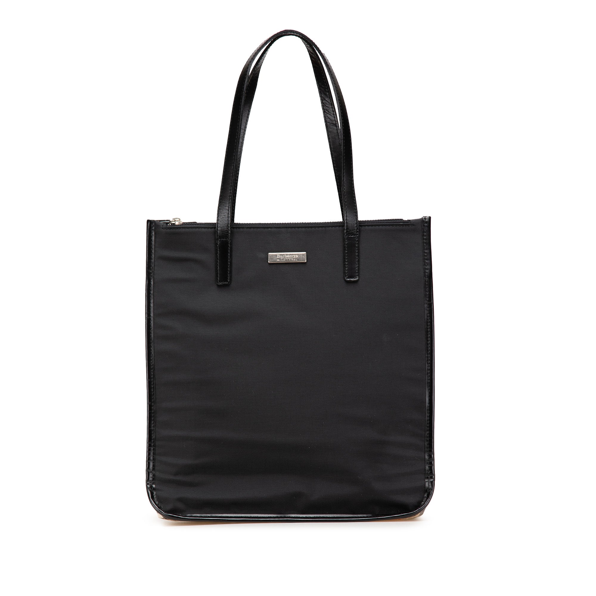 Nova Check Trimmed Nylon Tote