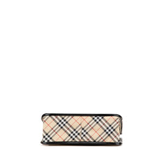 Nova Check Trimmed Nylon Tote