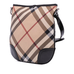 Supernova Check Coated Canvas Dryden Crossbody