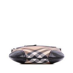 Supernova Check Coated Canvas Dryden Crossbody
