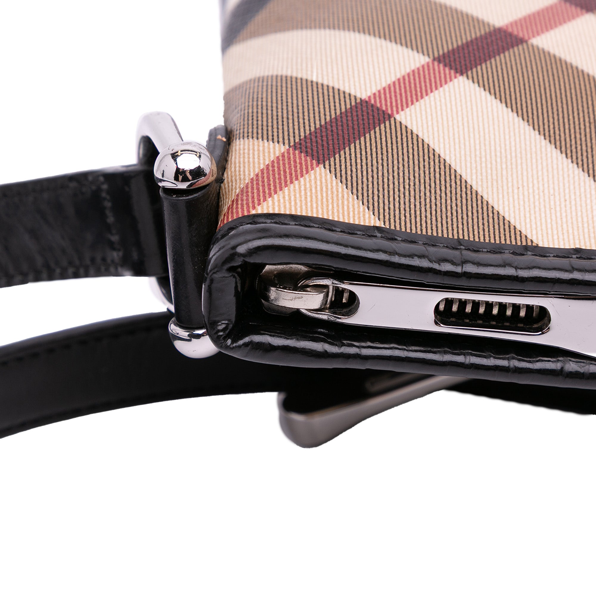 Supernova Check Coated Canvas Dryden Crossbody