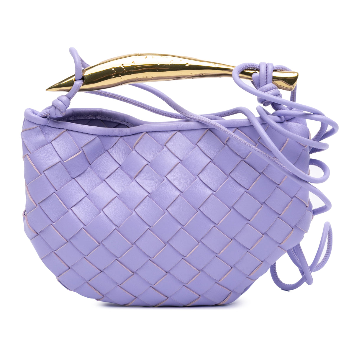 Baby Lambskin Intrecciato Sardine Bag