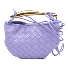 Baby Lambskin Intrecciato Sardine Bag