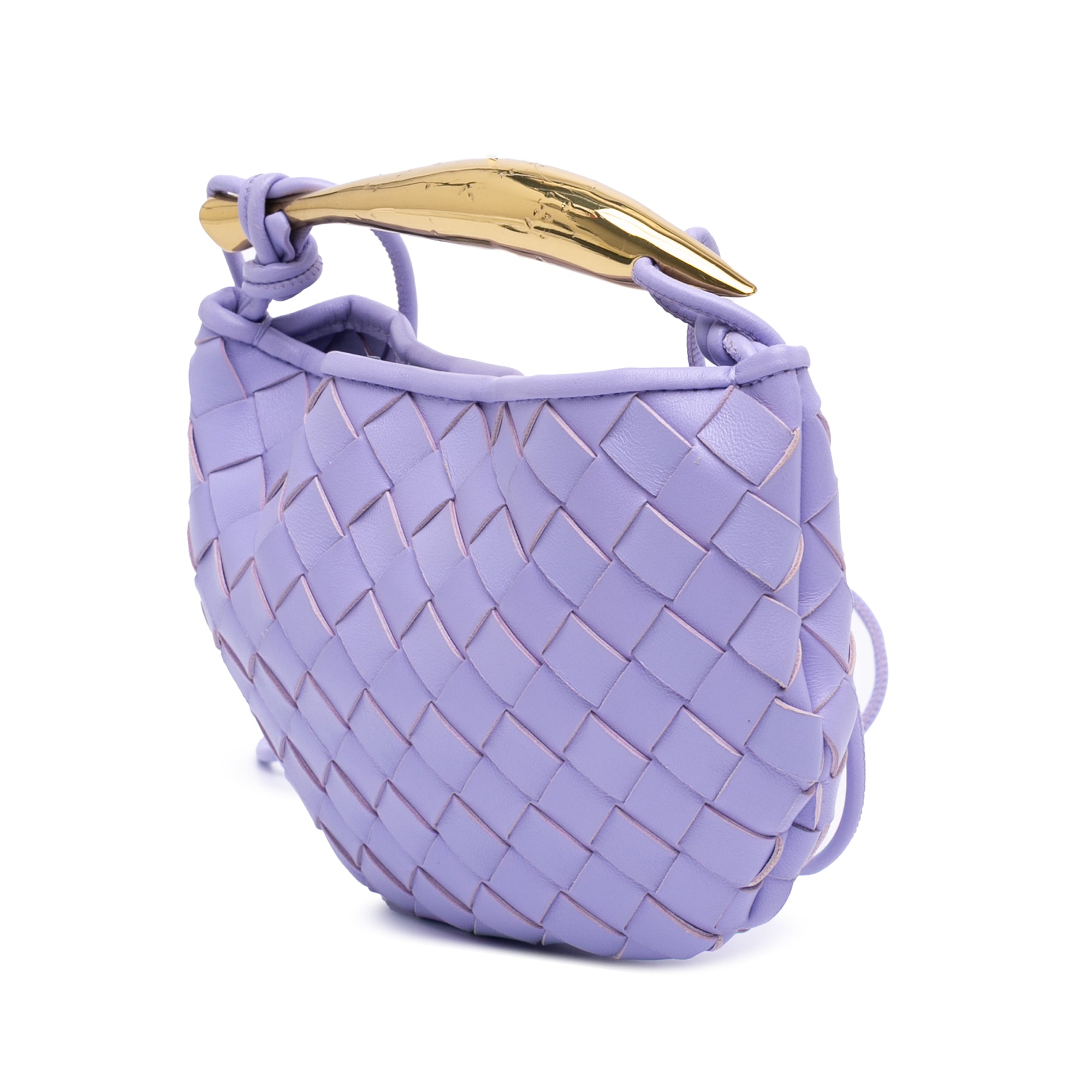Baby Lambskin Intrecciato Sardine Bag