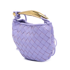 Baby Lambskin Intrecciato Sardine Bag