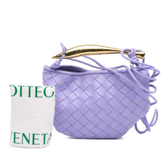 Baby Lambskin Intrecciato Sardine Bag