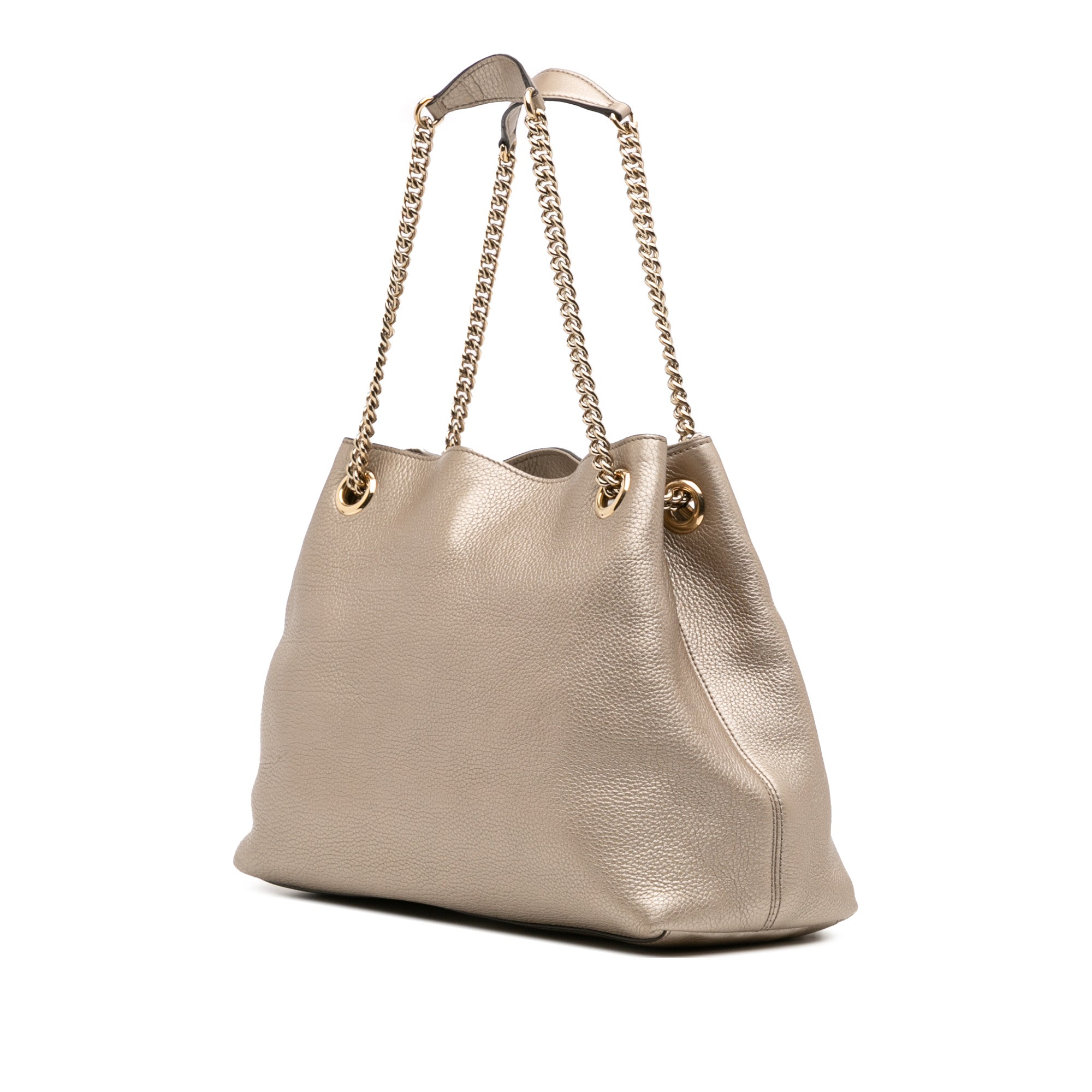 Medium Leather Soho Chain Tote