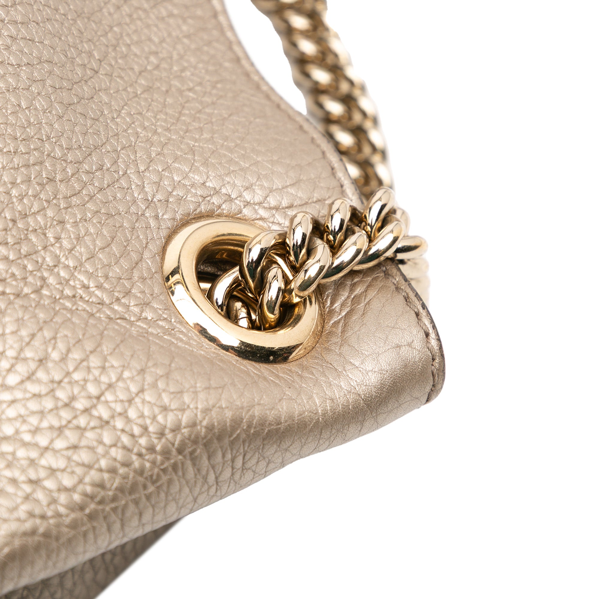 Medium Leather Soho Chain Tote