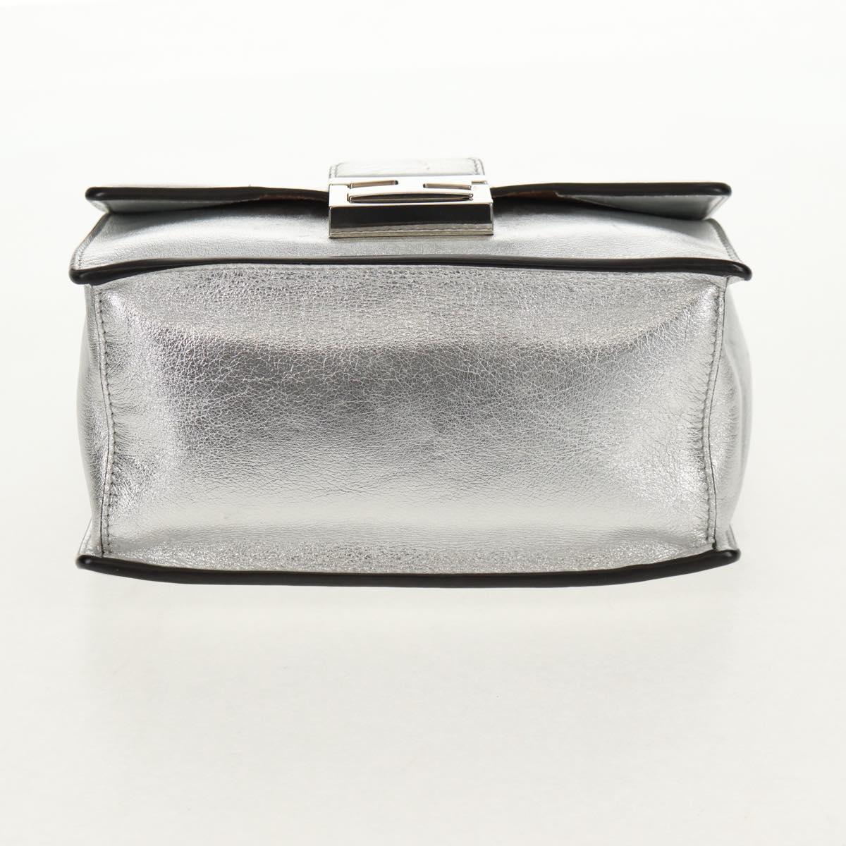 Fendi Kan U Shoulder Bag silver