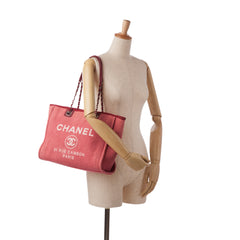 Small Mixed Fibers Deauville Tote