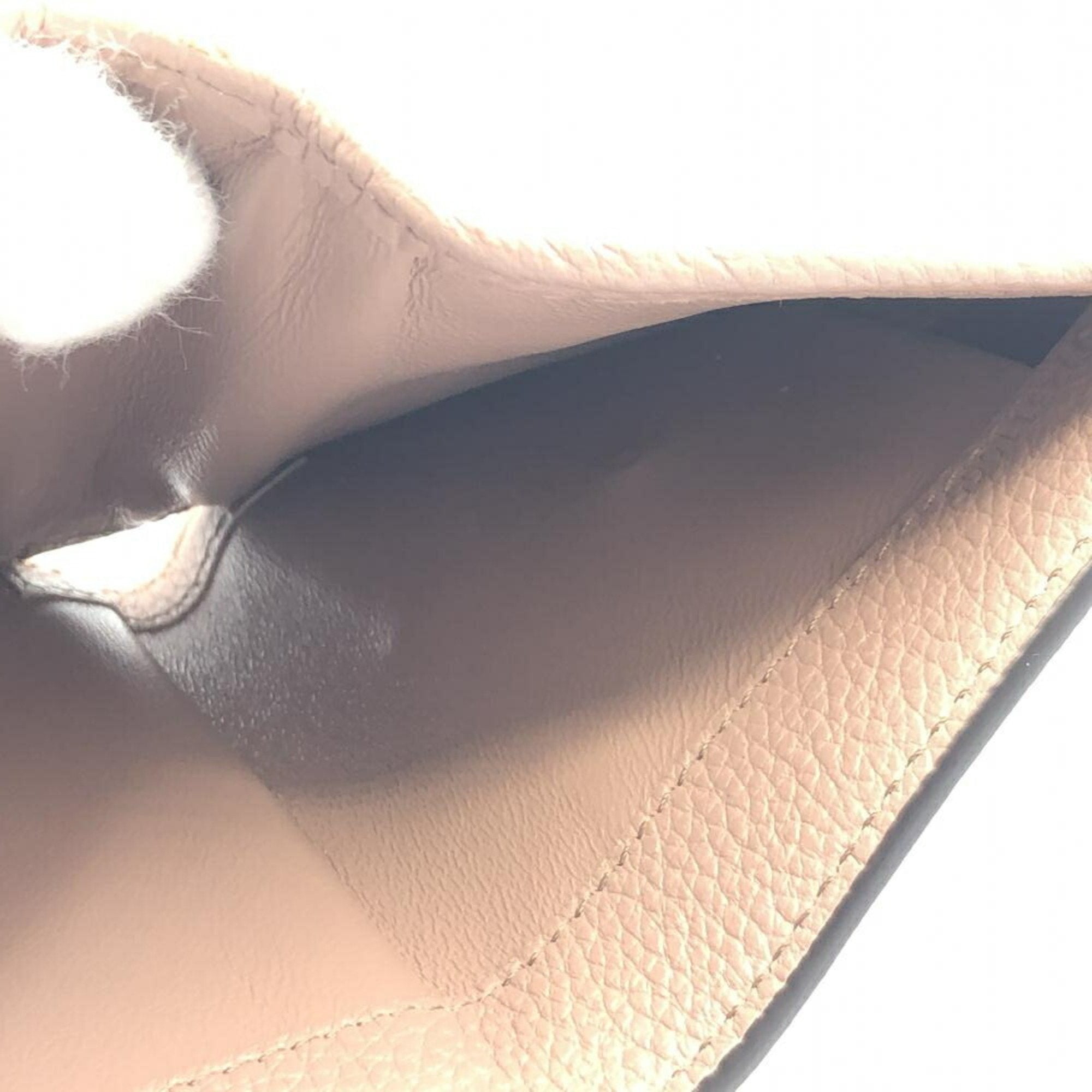 Chloe Alphabet Trifold Wallet Leather