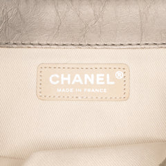 Small Aged Calfskin Lady Pearly Flap