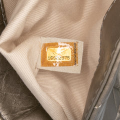 Small Aged Calfskin Lady Pearly Flap