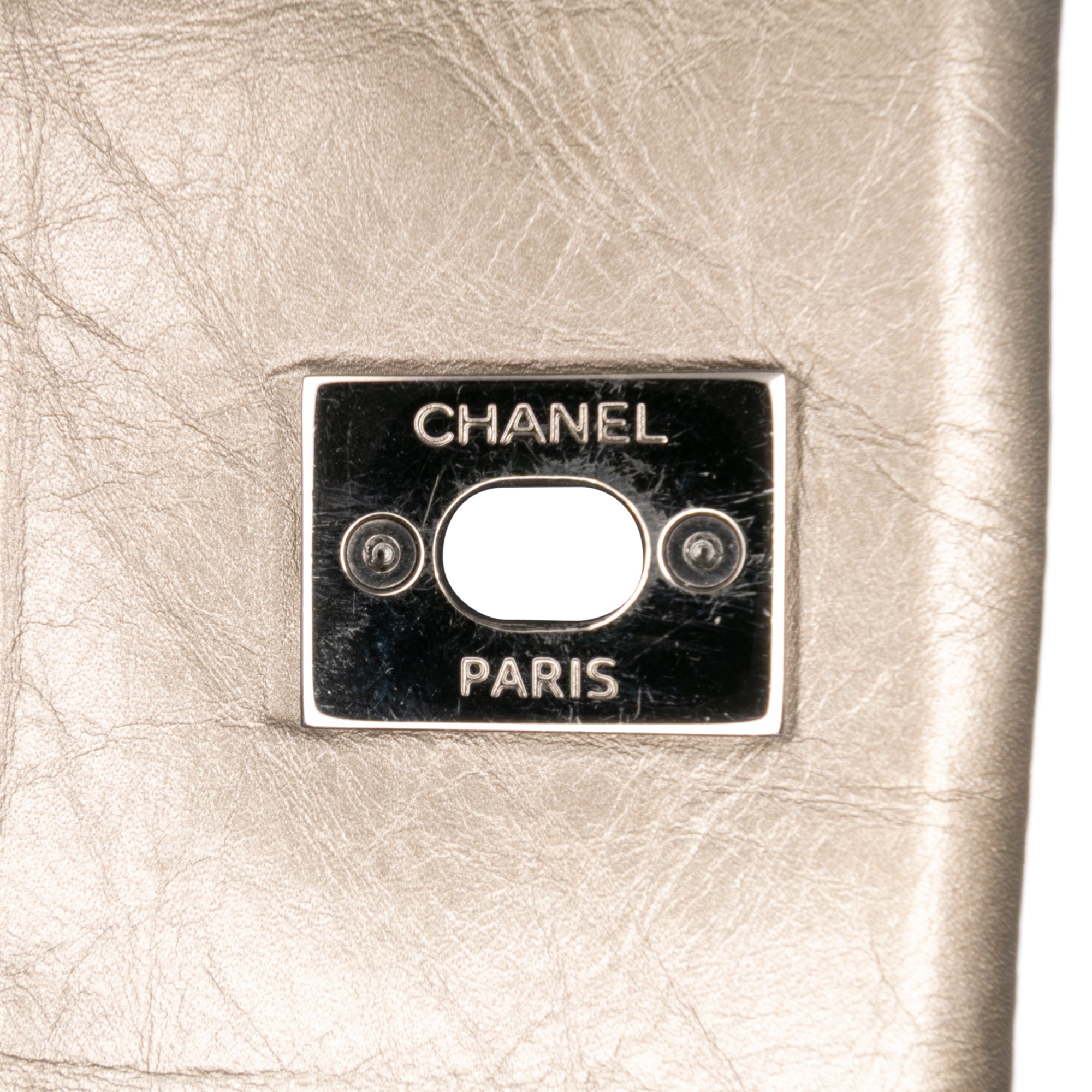 Small Aged Calfskin Lady Pearly Flap