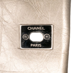 Small Aged Calfskin Lady Pearly Flap