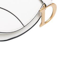 Grained Calfskin Saddle Bag