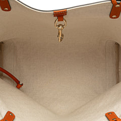 Medium Diamante Canvas Craft Tote