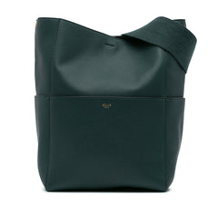 Medium Leather Seau Sangle Bucket