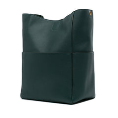 Medium Leather Seau Sangle Bucket