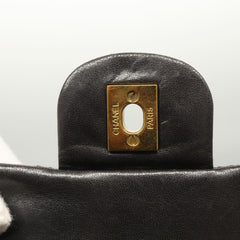 Chanel Vintage Classic Double Flap Bag Quilted Lambskin