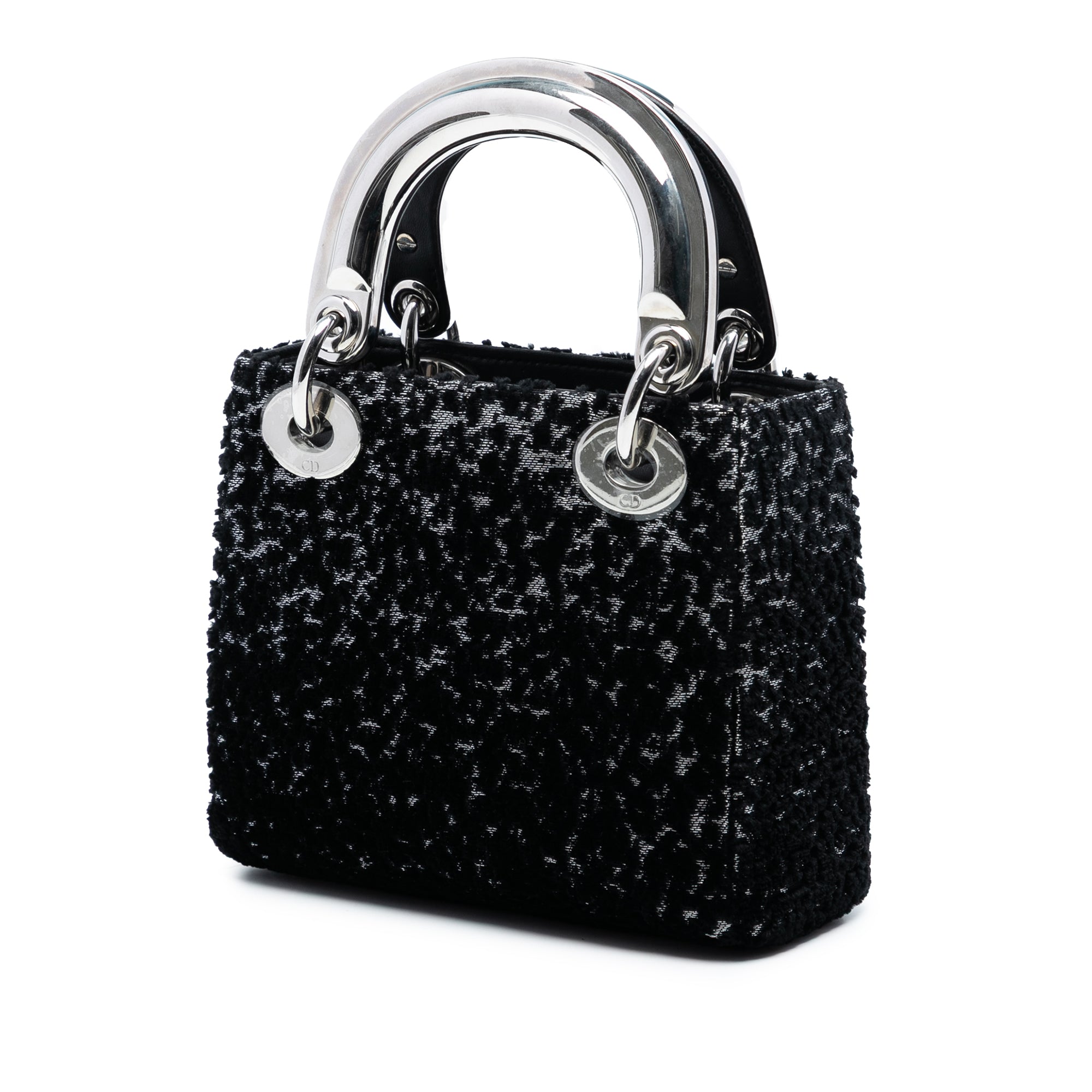 Mini Fabric Lame Lady Dior