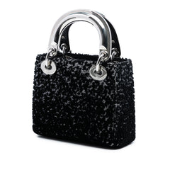 Mini Fabric Lame Lady Dior