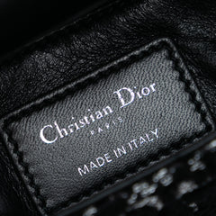 Mini Fabric Lame Lady Dior