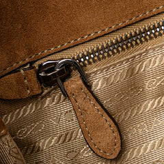 Suede Fringe Satchel