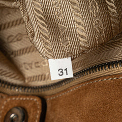 Suede Fringe Satchel