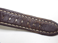 Breitling Chronomat Chronometer Automatic Watch stainless Steel Dial and leather bracelet