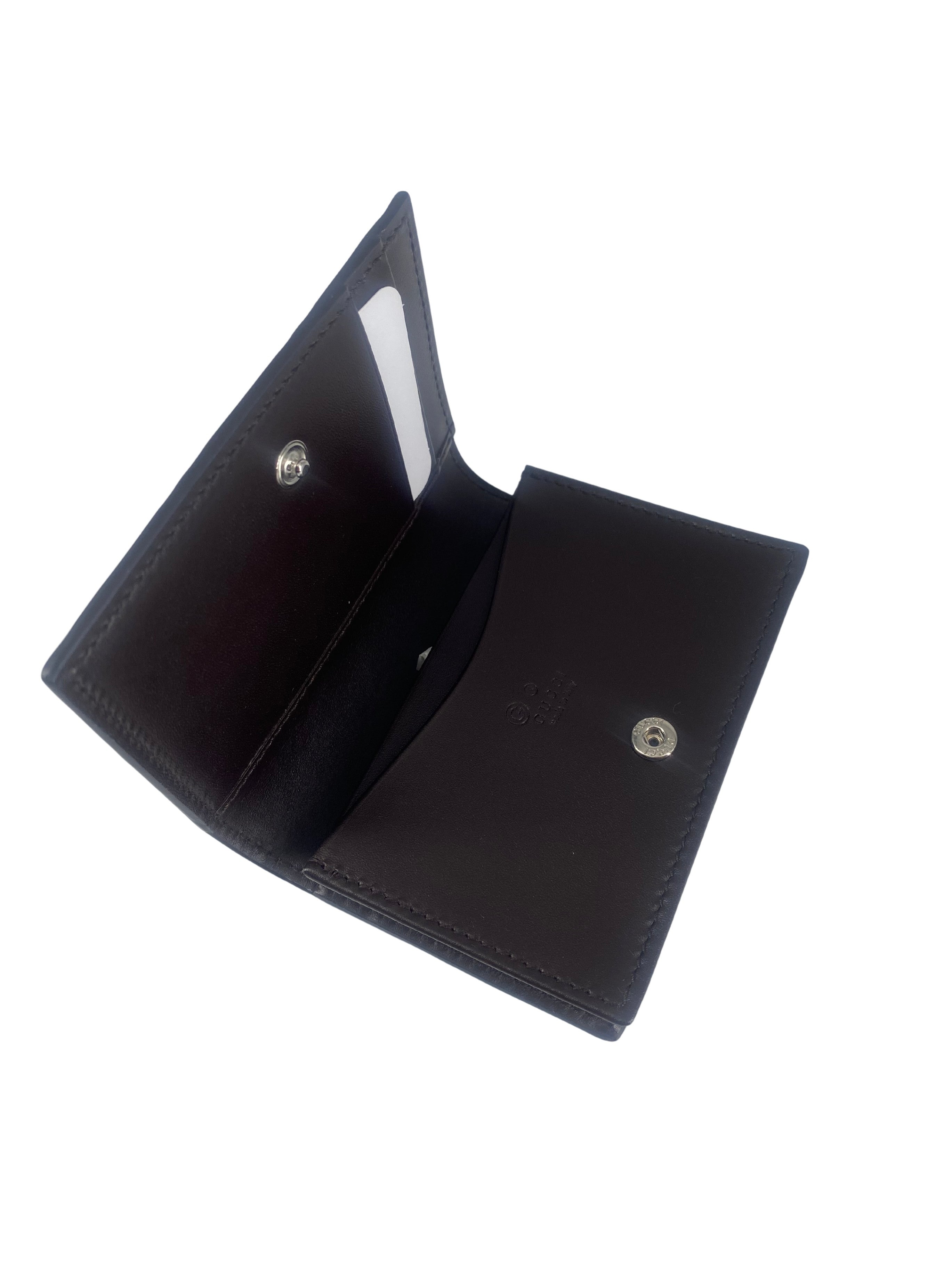 Gucci GG Marmont Round Wristlet Pouch Matelasse Leather