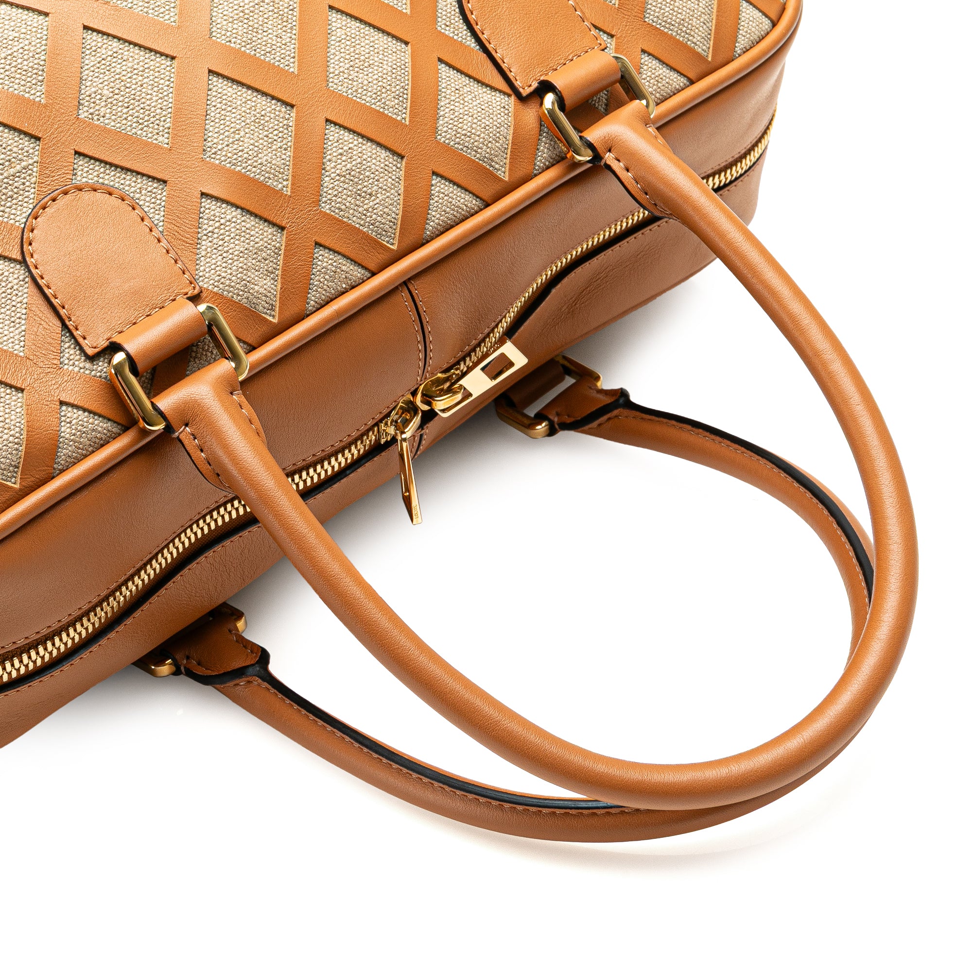 Extra Large Canvas and Cut Out Leather Amazona 75