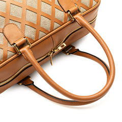 Extra Large Canvas and Cut Out Leather Amazona 75
