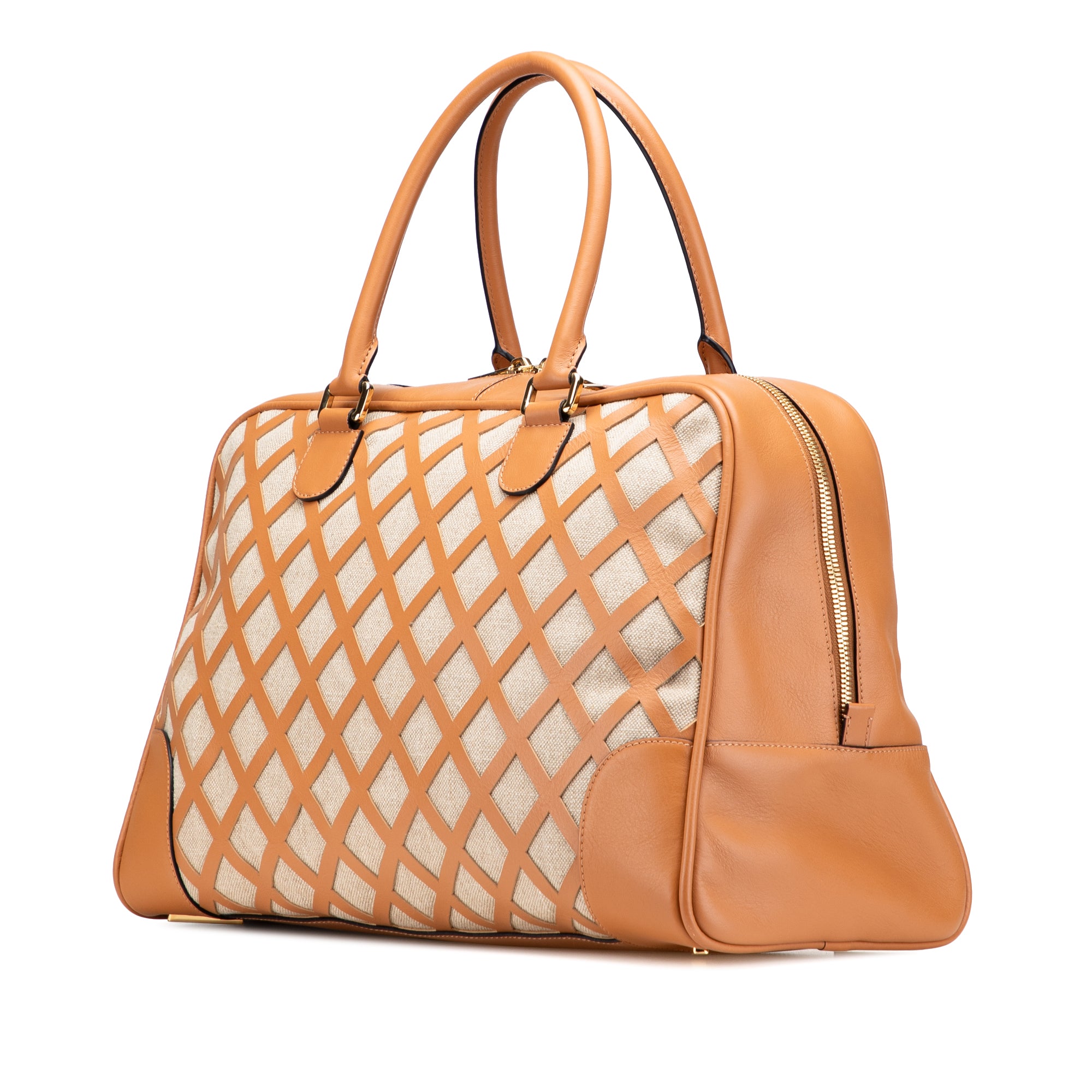 Extra Large Canvas and Cut Out Leather Amazona 75