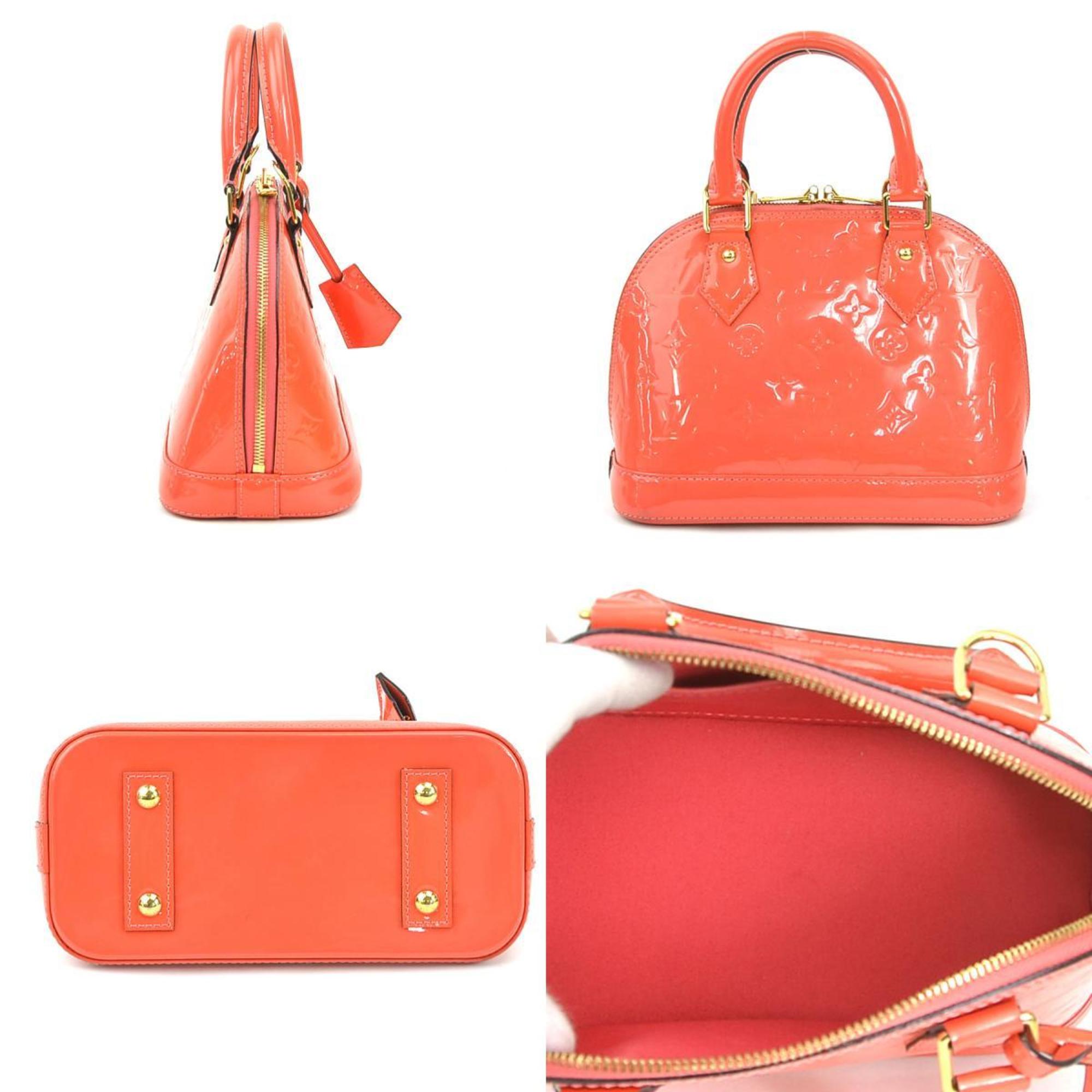 Louis Vuitton Alma Handbag Monogram Vernis
