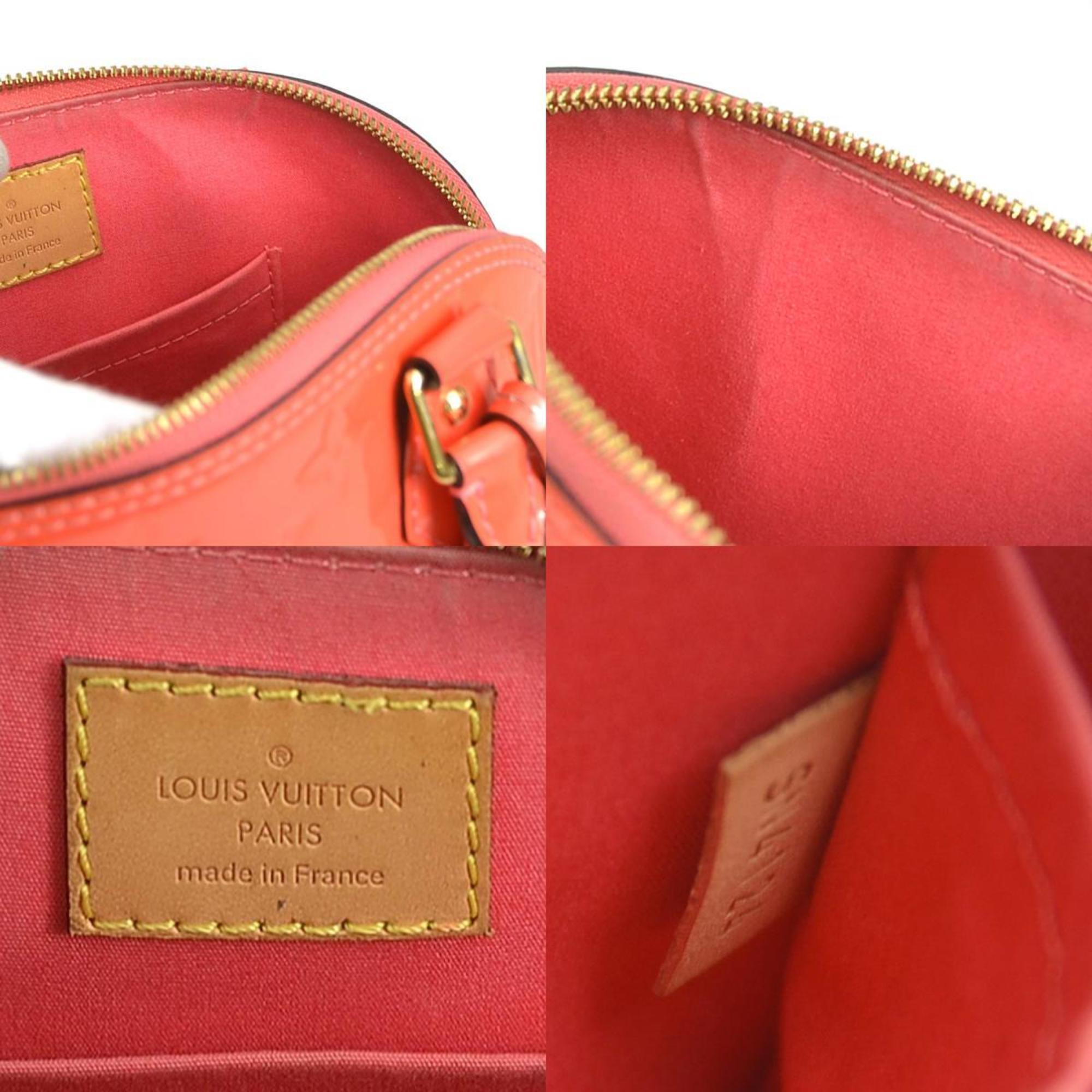 Louis Vuitton Alma Handbag Monogram Vernis