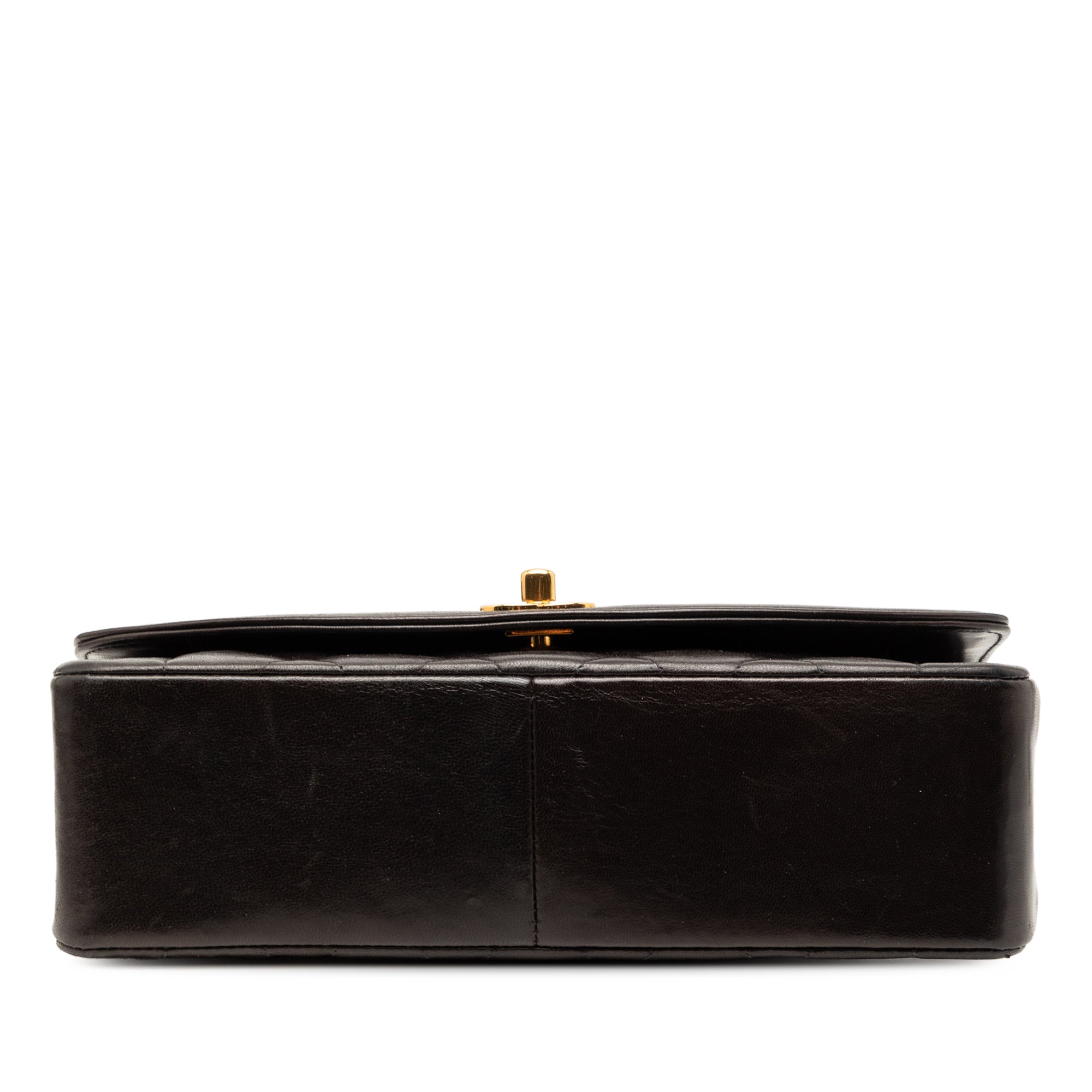 Medium Lambskin Diana Flap