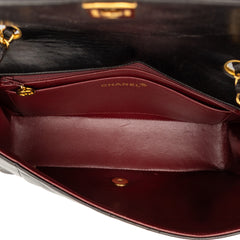 Medium Lambskin Diana Flap