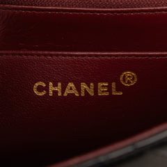 Medium Lambskin Diana Flap