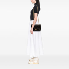 Medium Lambskin Diana Flap