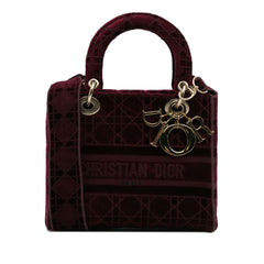 Medium Velvet Cannage Lady D Lite