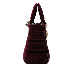 Medium Velvet Cannage Lady D Lite