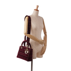 Medium Velvet Cannage Lady D Lite