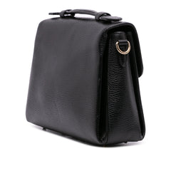 Small Dollar Calf Interlocking G Satchel