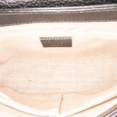 Small Dollar Calf Interlocking G Satchel